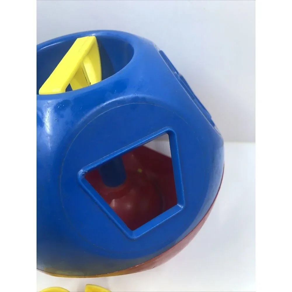 Tupperware Shape O Toy Kids Baby Toddler Development Sorting Ball Complete #set